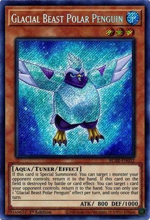 Miniatura 1 de Glacial Beast Polar Penguin - BLAR-EN032 - Secret Rare - 1ª edición