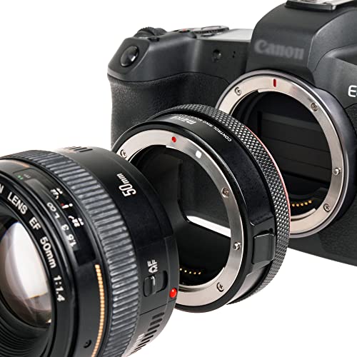 MK-EFTR-B AF Autofocus Control Ring Mount Adapter Compatible with Canon EF/EF-S Lenses on EOS R Cameras RF Mount - Image 4