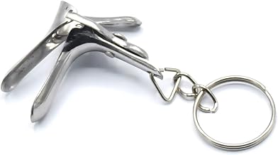 Speculum Keychain Stainless Steel - Gift For Doctor & Midwife