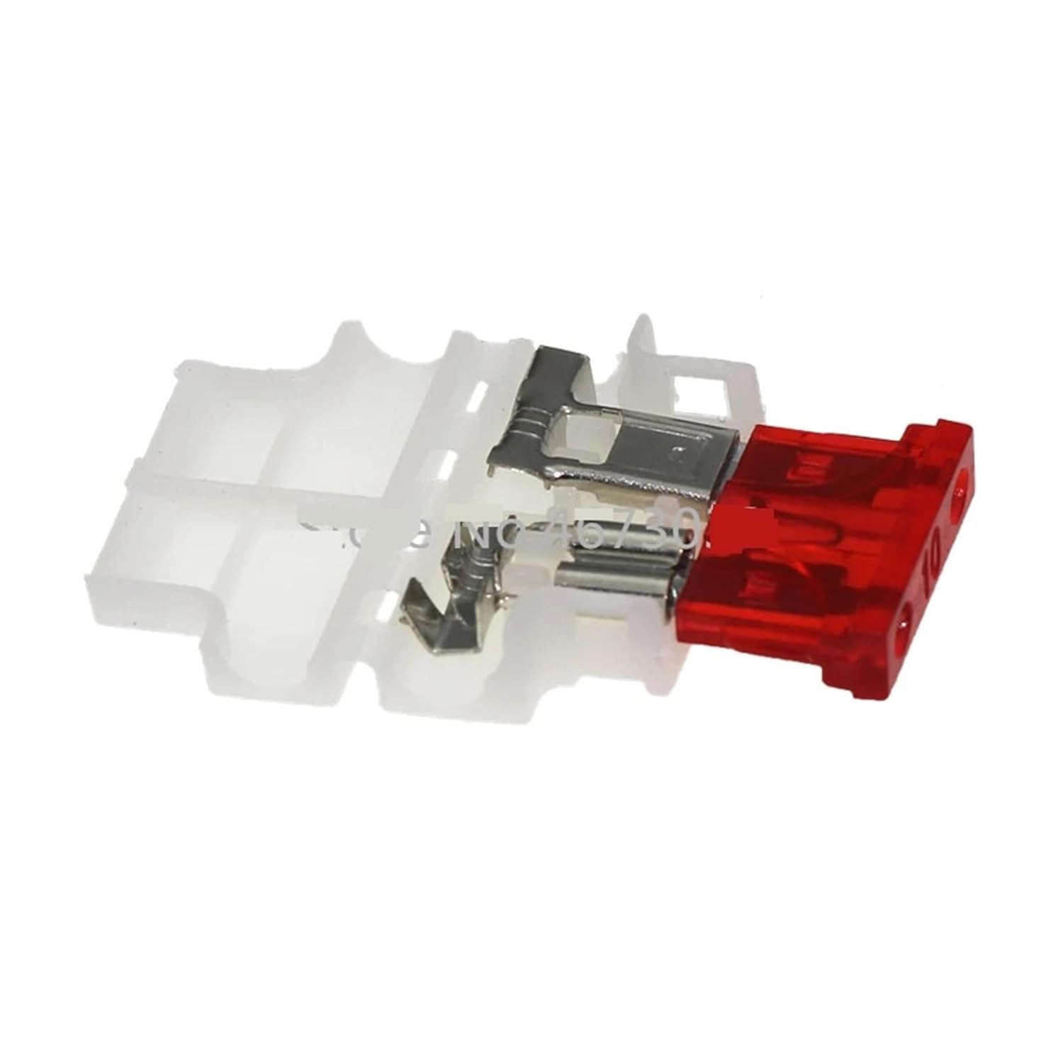 Auto Standard Middle Fuse Holder + Car Boat Truck Blade Fuse 3A 5A 10A 15A 20A 25A 30A 35A 40A 5Sets(5sets 2A)