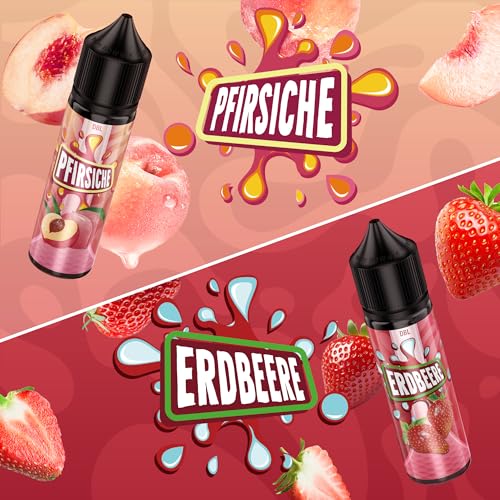 Lebensmittelaroma 20ml, Intensives Aroma Ideal zum Backen, in Lebensmitteln & Getränken, auch für Vernebler, Nebelmaschinen, uvm. 5pcs