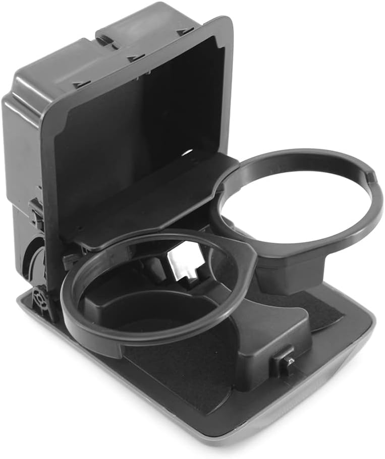 Lirun Car ABS Center Console Rear Cup Holder For Subaru Forester 2003 2004 2005 2006 2007 2008 For Impreza 2005 2006 2007 66150SA100ND, Gray