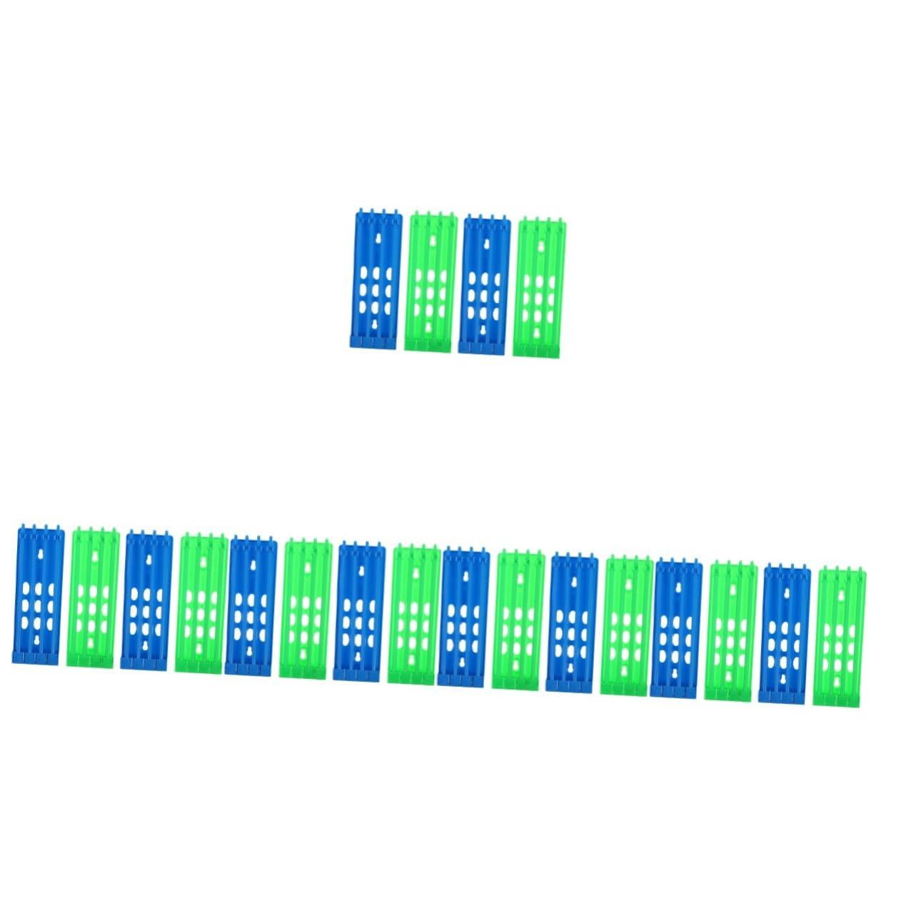 BESPORTBLE 20pezzi Porta Anelli per Piccioni Supporto per Anelli Identificativi Colorati e Organizzatore Pratico e Resistente Design Salvaspazio per Facile Accesso e Archiviazione