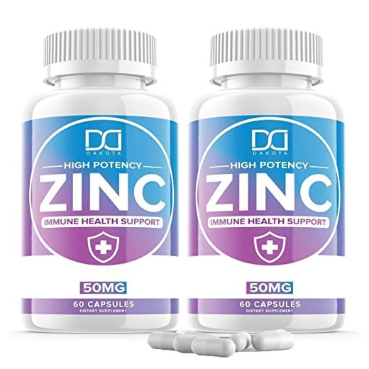 Zinc 50mg Vitamin Supplements for Immune Support System, Zinc Picolinate for Adults Kids - Zinc Pills Offer Powerful Alternative to Lozenge, Chewable Tablets, Liquid (2 Month Supply | 2 Pack)