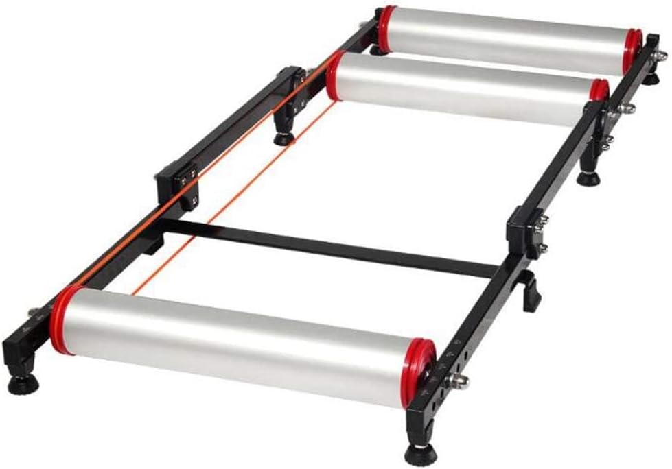 Foldable Aluminum Bike Trainer, Training Tool Road Bike Exercise Fitness Station, MTB Bike Trainer Tool Station 3 Stage Folding