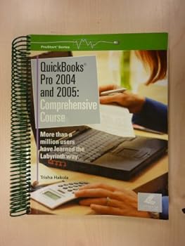 Spiral-bound QuickBooks Pro 2004 and 2005: Comprehensive Course Book