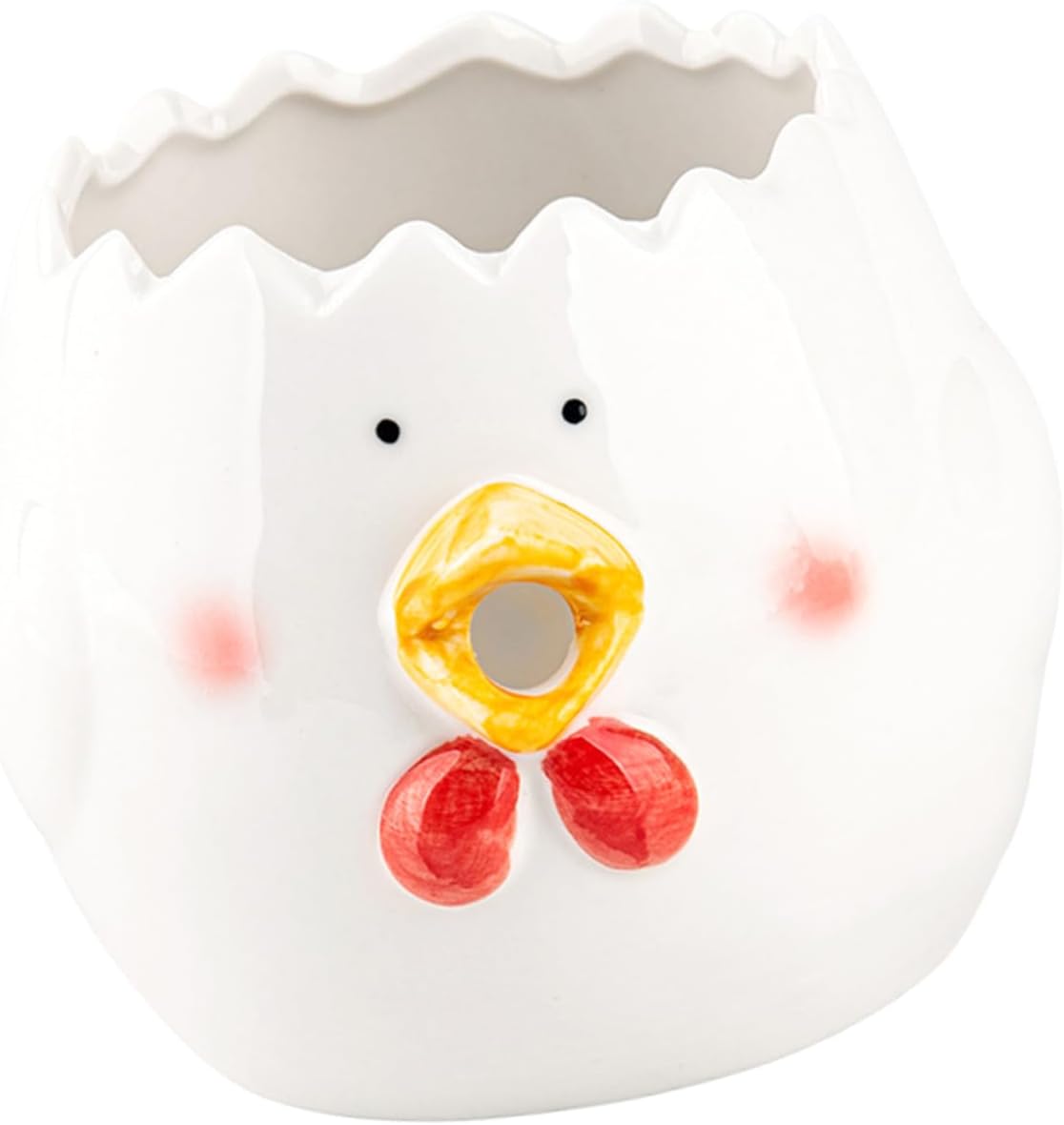 Cute Ceramic Egg Separator Tool Adorable Yolk and White Separator for Baking Kitchen Supplies for Home Chefs for Egg Separation in Cooking and Baking