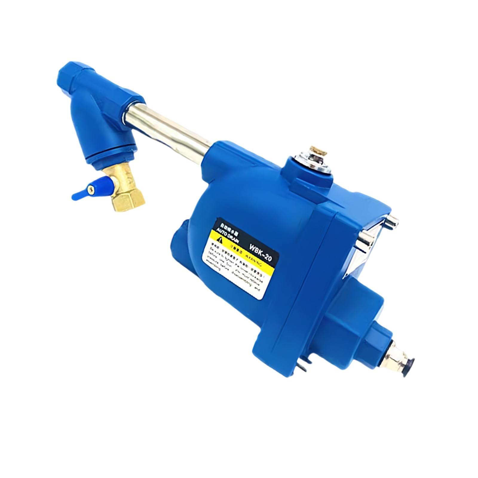 Valvole di scarico dell'acqua del compressore d'aria di dovere 680kgh Capacità Doppio Filtro Design Rilascio Veloce Adatto per Tubi Serbatoi Umidificatore Struttura Aria