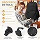HYC00 Schultaschen Teenager Mädchen Schulrucksack,Schulranzen Rucksack Mädchen Teenager Schule College-Rucksack Damen Casual Daypack Tagesrucksack Laptop Rucksack 15.6 zoll Damen Backpack,Schwarz L