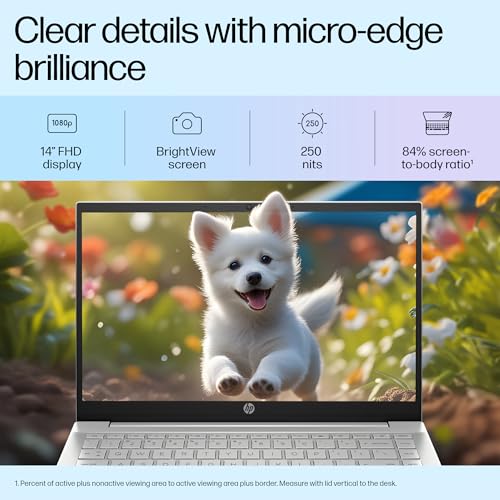 HP Pavilion, 12th Gen Intel Core i5-1235U, 8GB DDR4, 512GB SSD, Micro-Edge, BrightView, IPS, 14-inch(35.6cm) FHD Laptop, HD Camera, Backlit KB, B&O... - Image 4