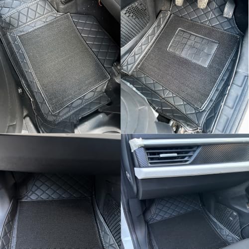 Image of 7D Car Floor Mat for Chevrolet Aveo | All Black