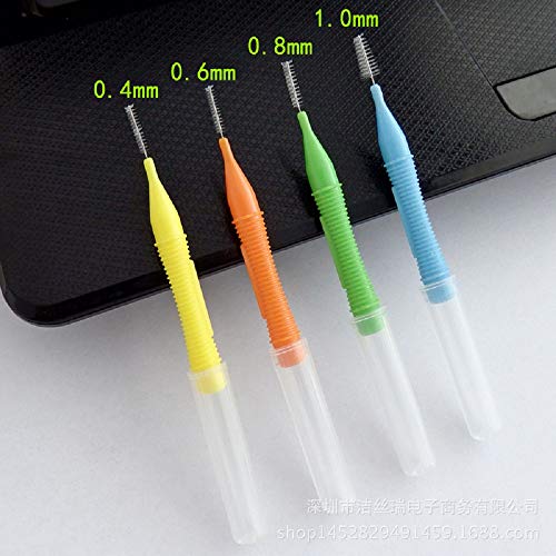 Chironal Portable 10Pcs/Box For Traveling Home Going Out 0.4-1.5Mm Interdental Brush Toothpick Tooth Flossing Head Oral Dental Brush Tooth Tool #TOP2