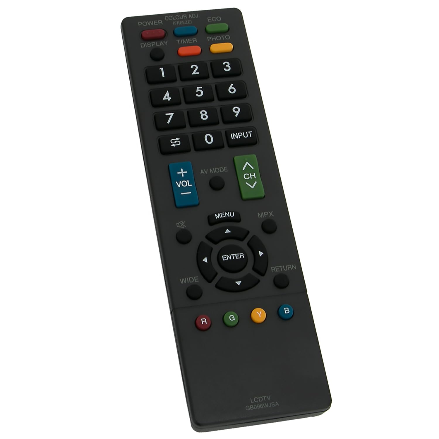 ALLIMITY Telecomando Sostitutivo Per Sharp Aquos - Compatibile LC-32CFG6002E, 40CFG6001K E Molti Altri