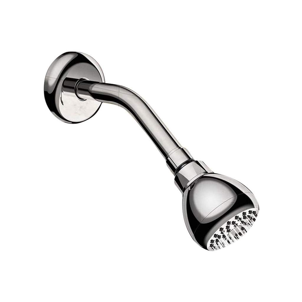 Pommeau de douche haute pression anti-calcaire argenté 3 pouces