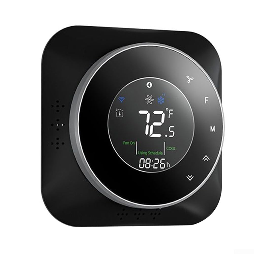 Thermostat intelligent WiFi programmable pour la maison numérique à économie d'énergie C-Wire DIY