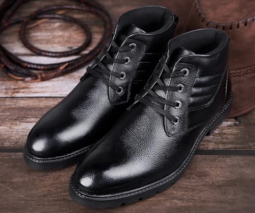 Image of LOUIS STITCH Italian Leather Chukka Boot For Men | Handcrafted | High Ankle Mens Boot | Hiking and Biking Boot (BT-WBNDCK)