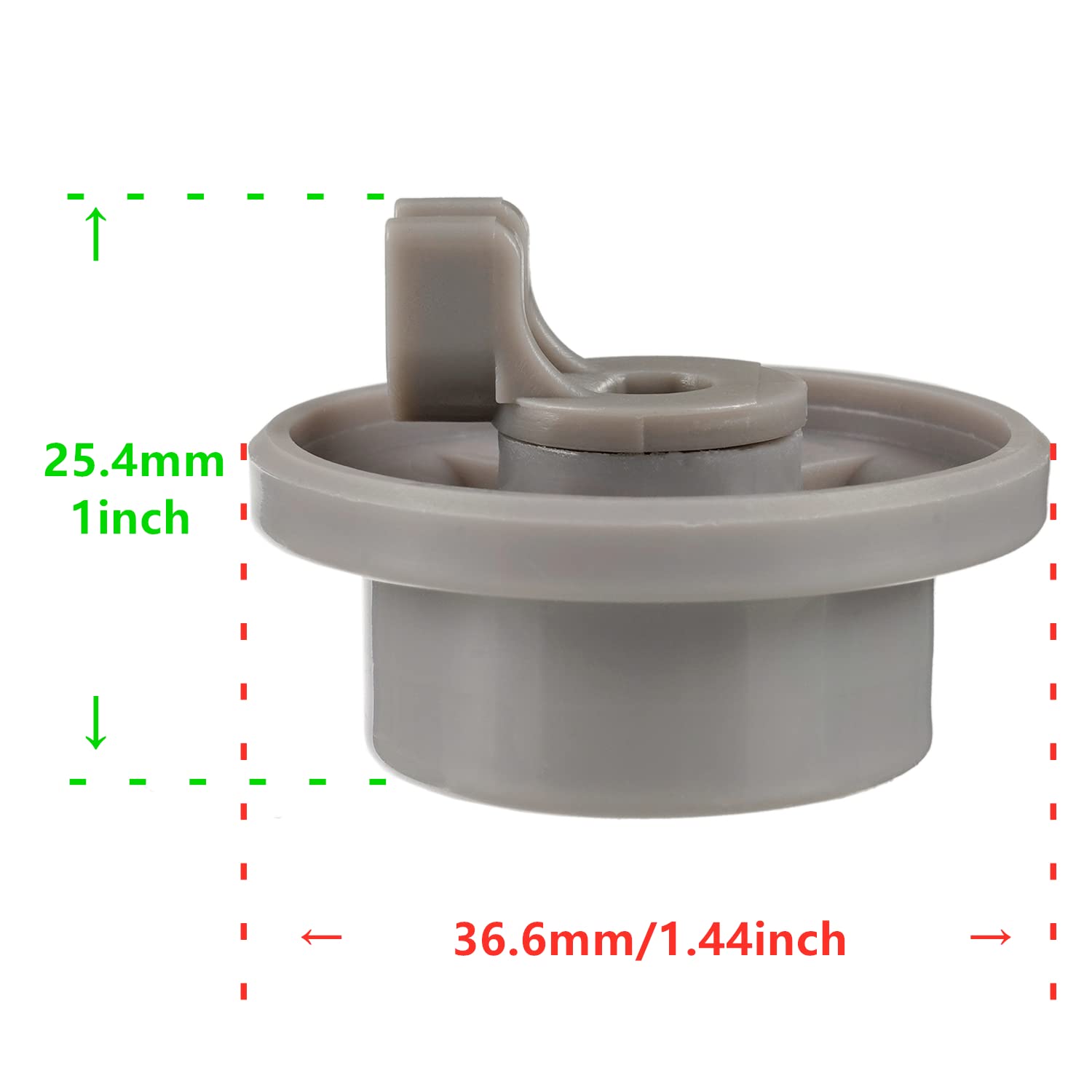 Ruota Per Porta Lavastoviglie Bosch/Thermador - Ricambio EA3439123