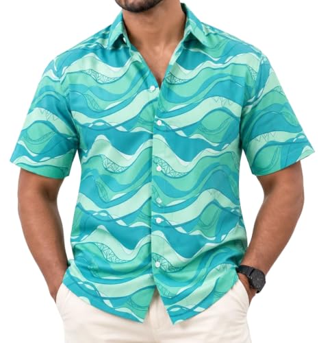 Image of BROWN CULTURE Printed Shirts for Men | Half Sleeve Shirt for Men's | Cotton Half Sleeve | Cotton Blend Shirts for Men | Casual Printed Shirt | Stylish Everyday Wear
