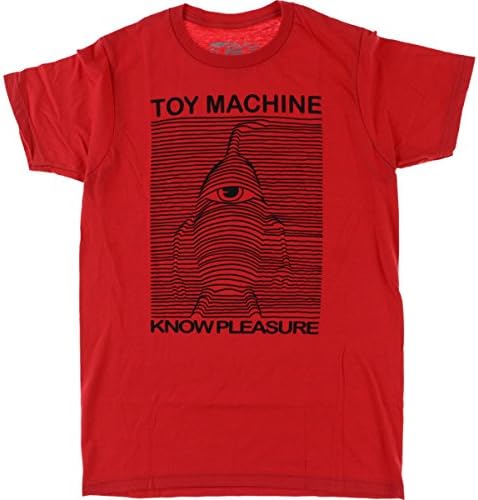 TOYMACHINE Toy Division SS Tshirt L-RED/BLK