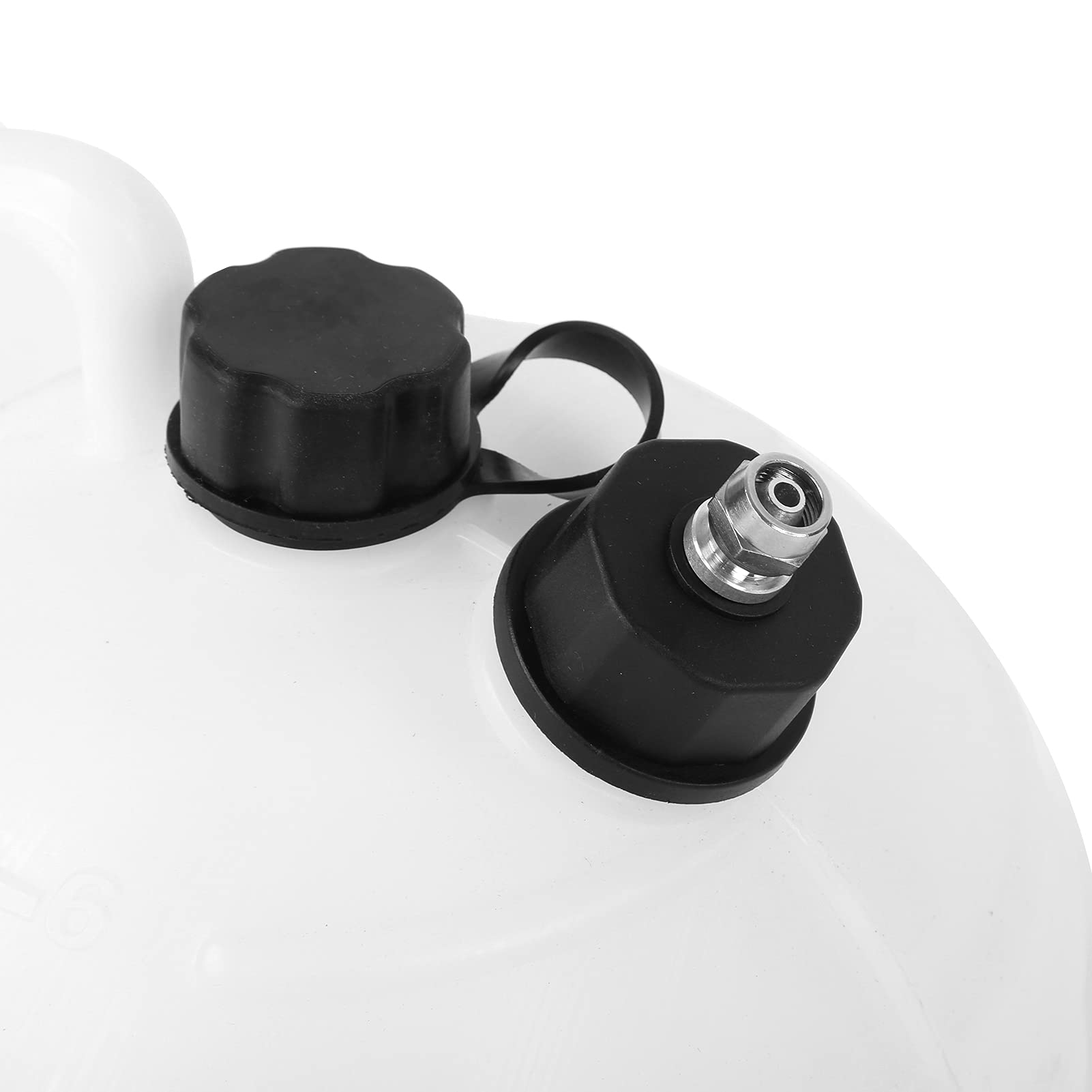 Extractor de Aceite Manual 6L, Bomba de Fluido de Plástico para Automóvil Motocicleta Cortacésped Motor Marino, con Depósito de 6 litros para Extracción de Aceite de Freno