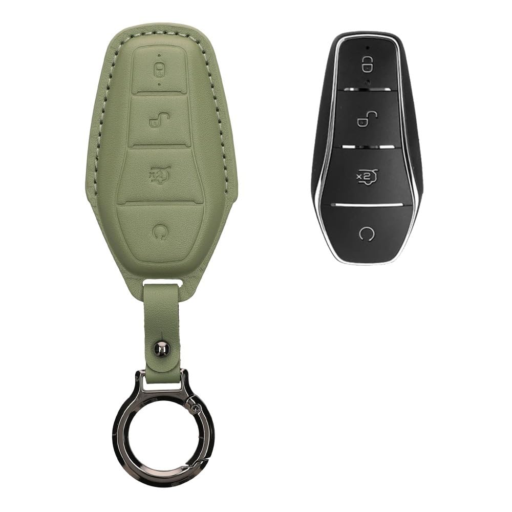 Mauxpiao C For Byd Atto 3 / Sealion/Han/Tang/Dolphin/Seal Leather Key Ase, Ar Key Over, Key Protector Rewr/C/A