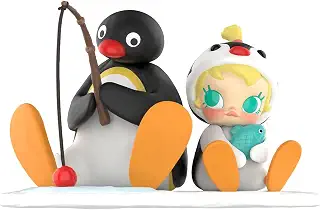 【POP MART 公式ストア】Baby Molly × PINGU Fishing Time モリー ポップマート フィギュア おもちゃ プラモデル ギフト 推し活 ポプマ 正規品