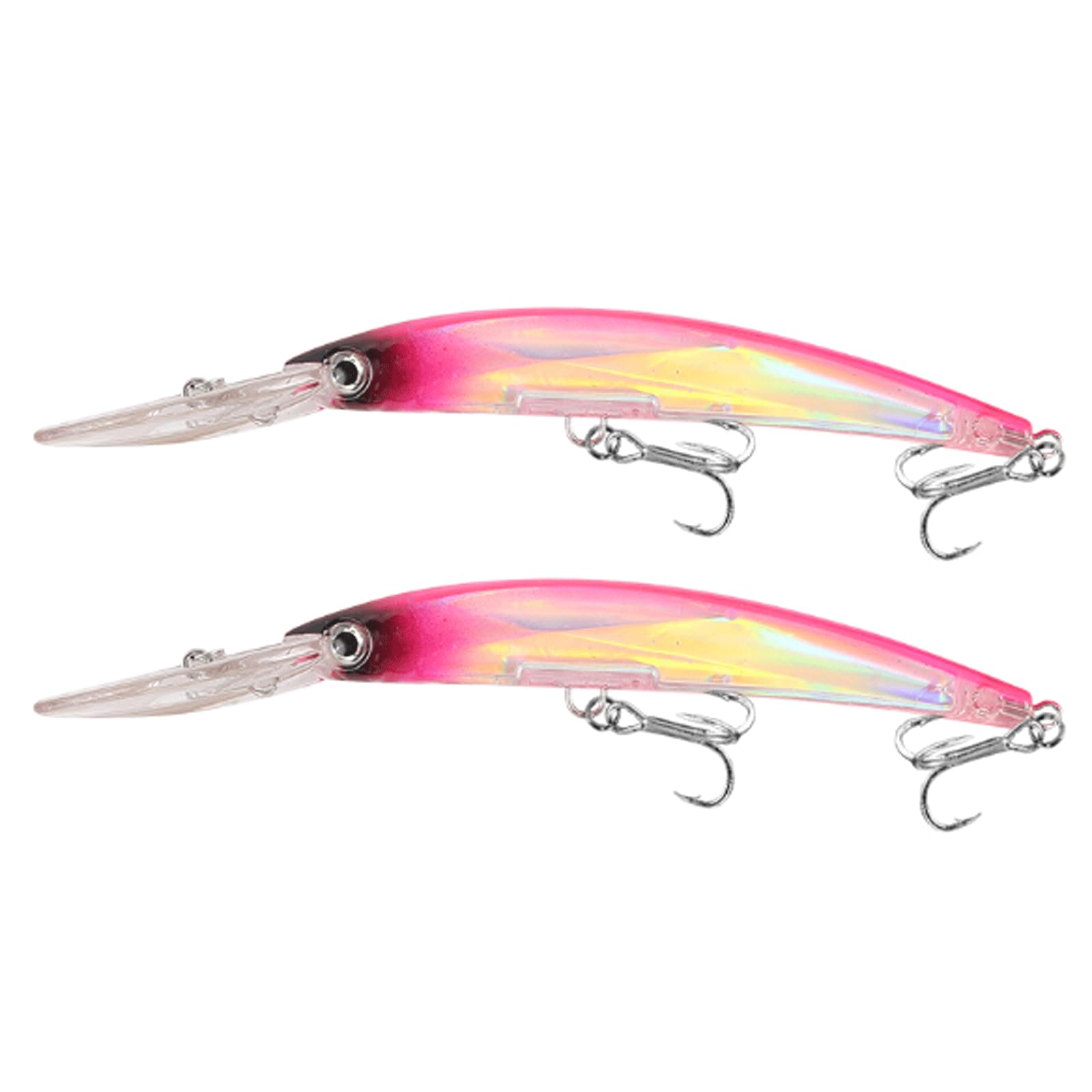 IvyLoutish Fishing Lure Bait 2 Pcs Trolling Wobbler Fishing Baits 17cm 24g Big Crankbait Artificial Bait Fishing Tackle Fishing Tackle