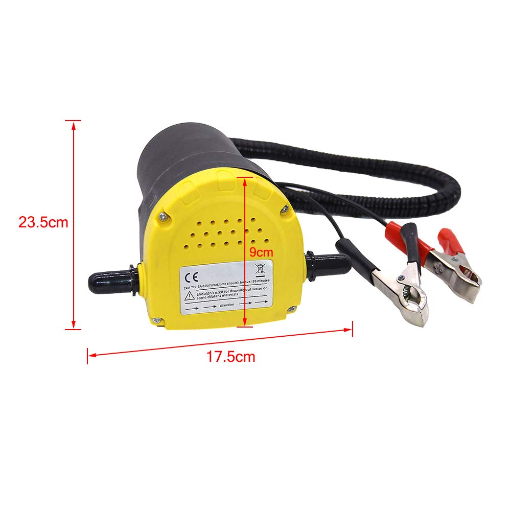 Ölabsaugpumpe 12V 60W 5L/Min Ölabsaugpumpe Elektrische Ölabsaugpumpe
