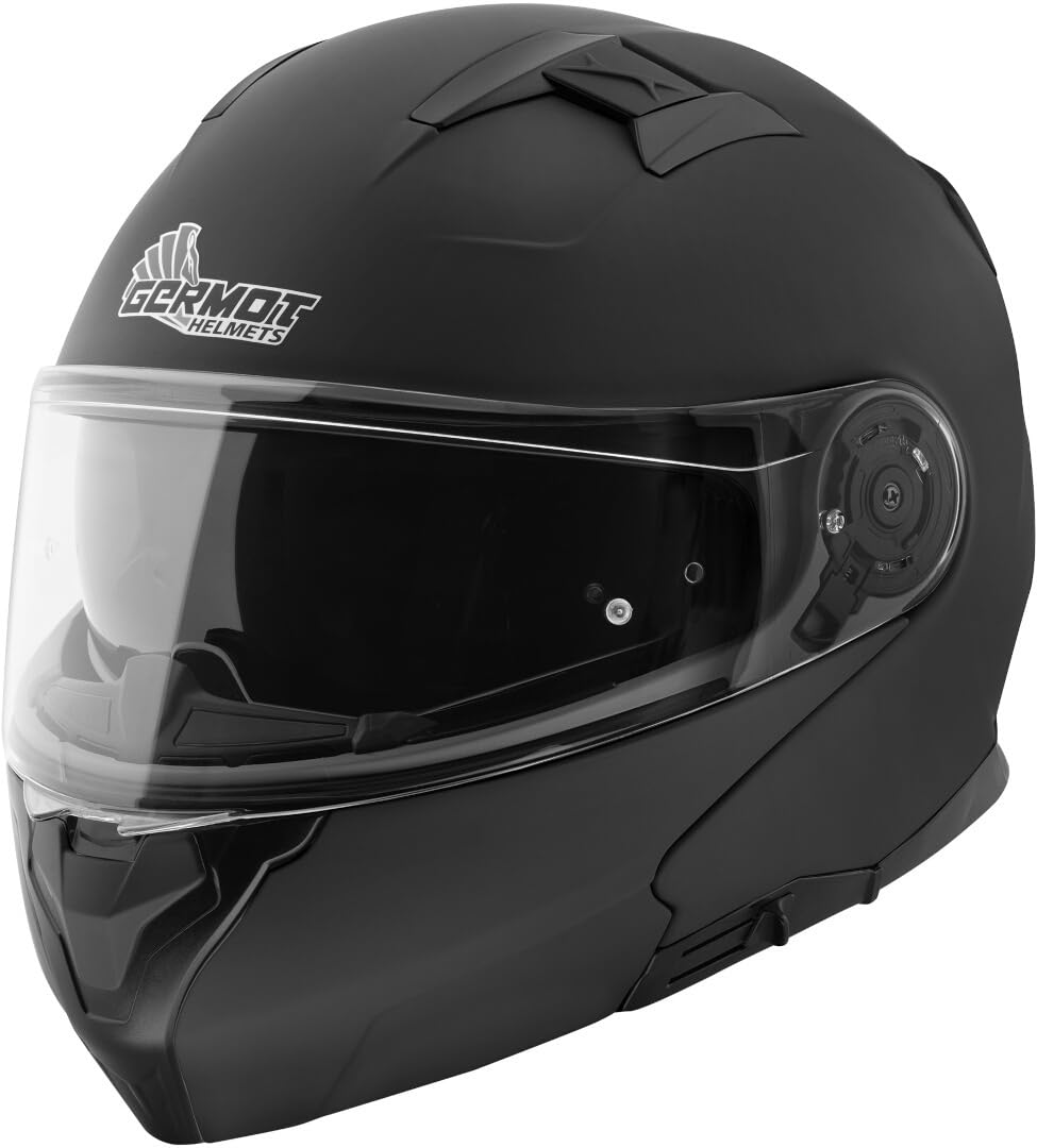 Casco Integrale GM 970 Nero Opaco - Omologazione ECE 22.06 P/J - Con Parasole E Pinlock - Foto 4