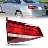 CHELANGHU Inner Tail Light Fit for 2015 2016 2017 2018 VW Volkswagen Jetta Rear Taillights W/O Bulb Replace for 5C6945093L (Left Driver Side)