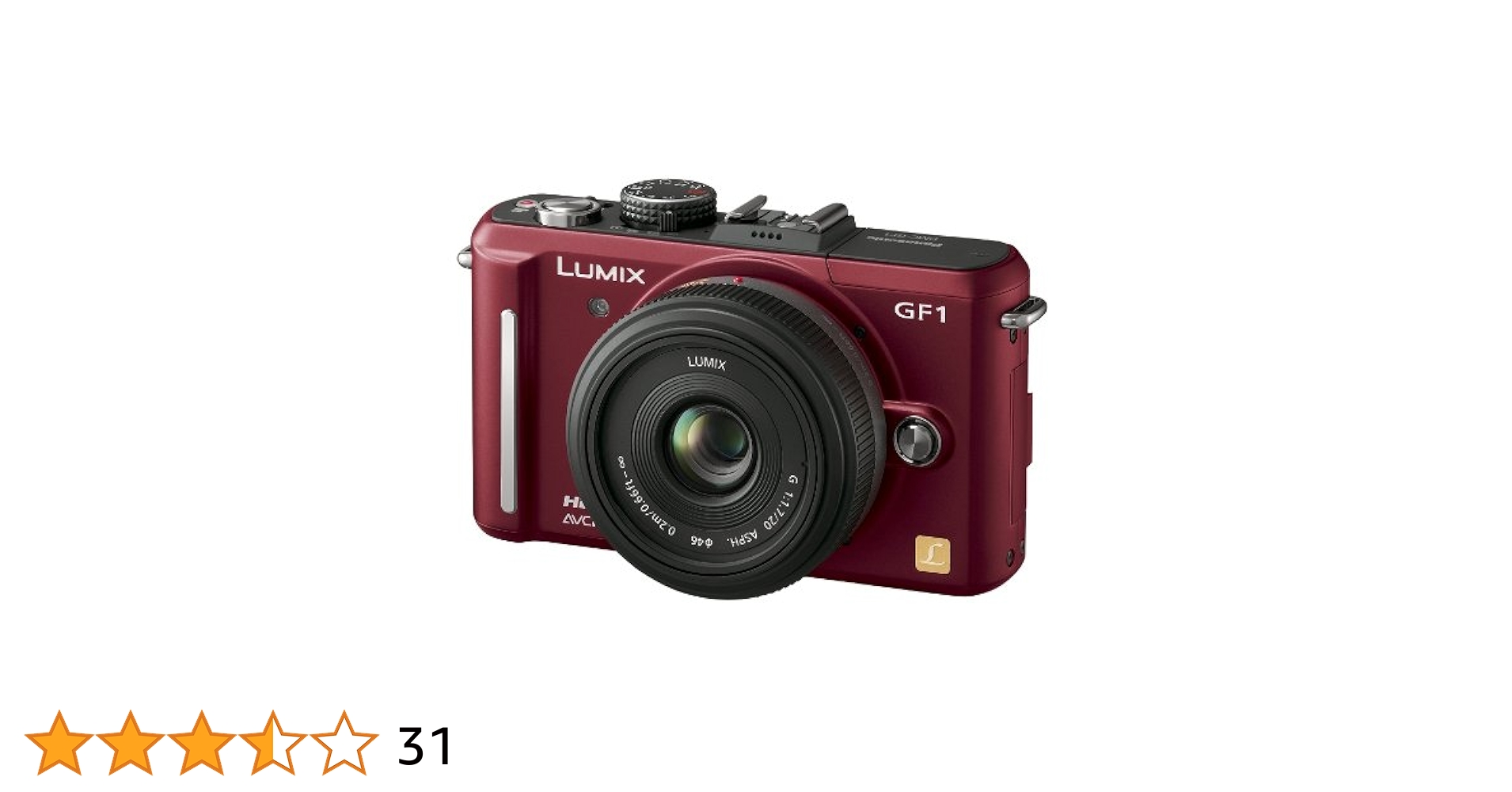 Panasonic LUMIX GF1 パンケーキレンズキット☆ピンク