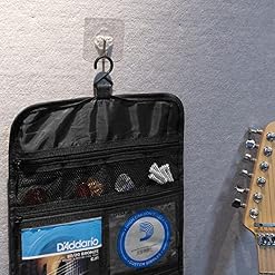 Geekria Elite Organiseur pour accessoires de guitare, sac pliable, poches faciles d’accès, support de rangement (gris… - Les Beatles, Paul McCartney, John Lennon, RIngo Starr, George Harrison Geekria Elite Organiseur pour accessoires de guitare, sac pliable, poches faciles d'accès, support de rangement (gris… – Image 4