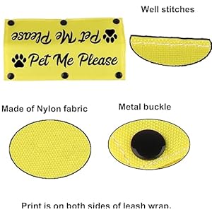 Funny-Dog-Leash-Sleeve-Pet-Me-Please-Dog-Leash-Wrap-Wrap-Alert-Hanging-ID-Patch-Tag-Pet-Birthday-GiftPet-Me-Please-Pet-Me-Please-YE-Sleeve - Cucciolini Doodles   Funny-Dog-Leash-Sleeve-Pet-Me-Please-Dog-Leash-Wrap-Wrap-Alert-Hanging-ID-Patch-Tag-Pet-Birthday-GiftPet-Me-Please-Pet-Me-Please-YE-Sleeve