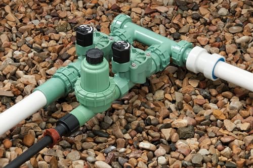 Orbit 67798 30 PSI Drip Irrigation Pressure Regulator Filter 1" MPT 3-in-1 System with Drip-Lock Adapter - image 3
