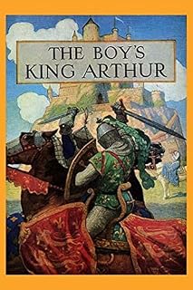 A book cover for the tales of King Arthur and Camelot with illustrations by NC Wyeth Poster Print by NC Wyeth (24 x 36)