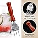 Ice Pick Stainless Steel Ice Crusher with Wooden Handle Ice Chipper Ideal for Breaking Ice Kitchen Tool 3 Pack