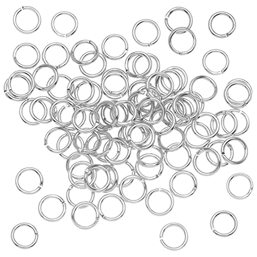 Anneaux ouverts pour bijoux et loisirs créatifs lot 1000 connecteurs 6mm