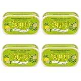 NURI Portuguese Sardines in Olive Oil and Lemon Special Edition - 4 Pack - 4.4 oz cans