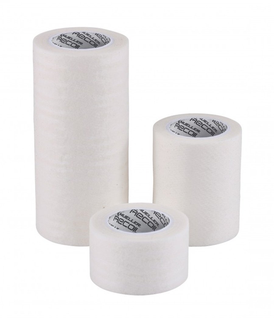 MUELLER Sports Medicine Recoil Elastic Cohesive Tape Self-Adhesive Bandage Wrap Stretchy Thin Easy to Tear for Fast Effective