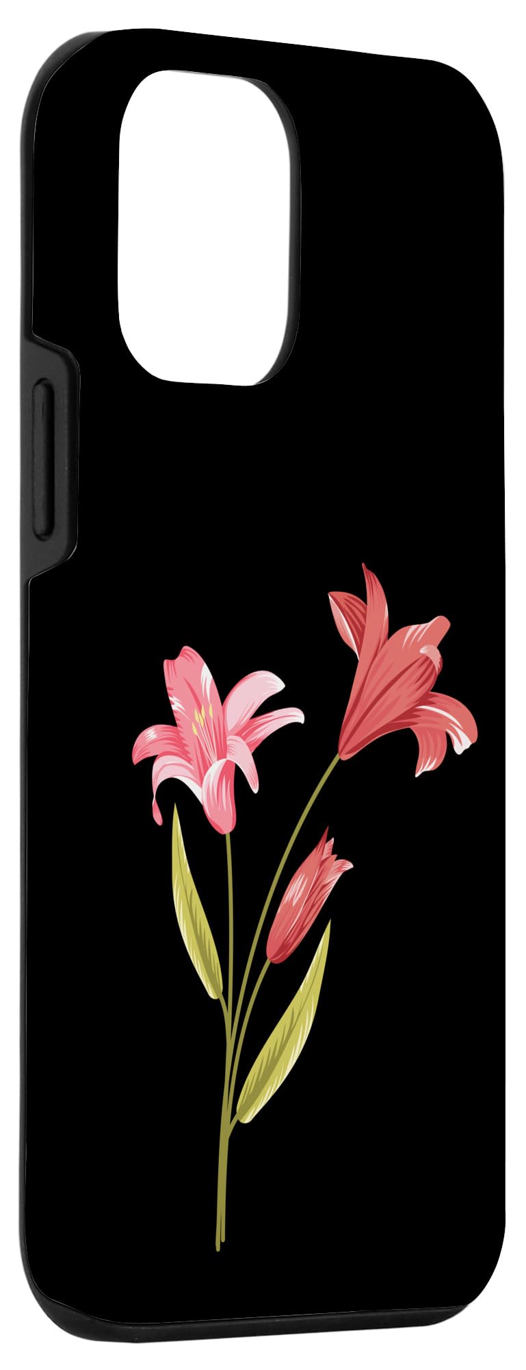 Amazon.com: iPhone 12 mini Lily Flower Illustration Floral
