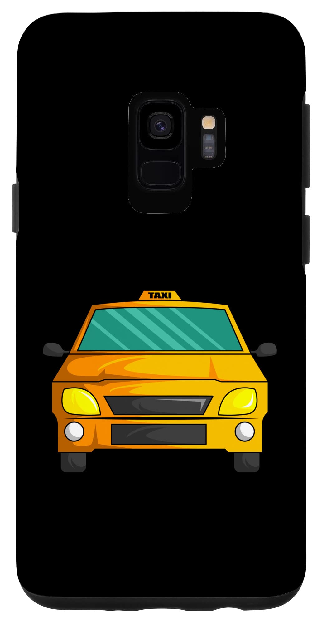 Galaxy S9 Taxi Driver Yellow Cab Car Cabby Taxicab Case