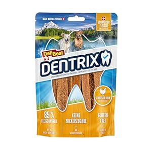 DeliBest Dentrix Zahnpflege-Snacks für Hunde 70g