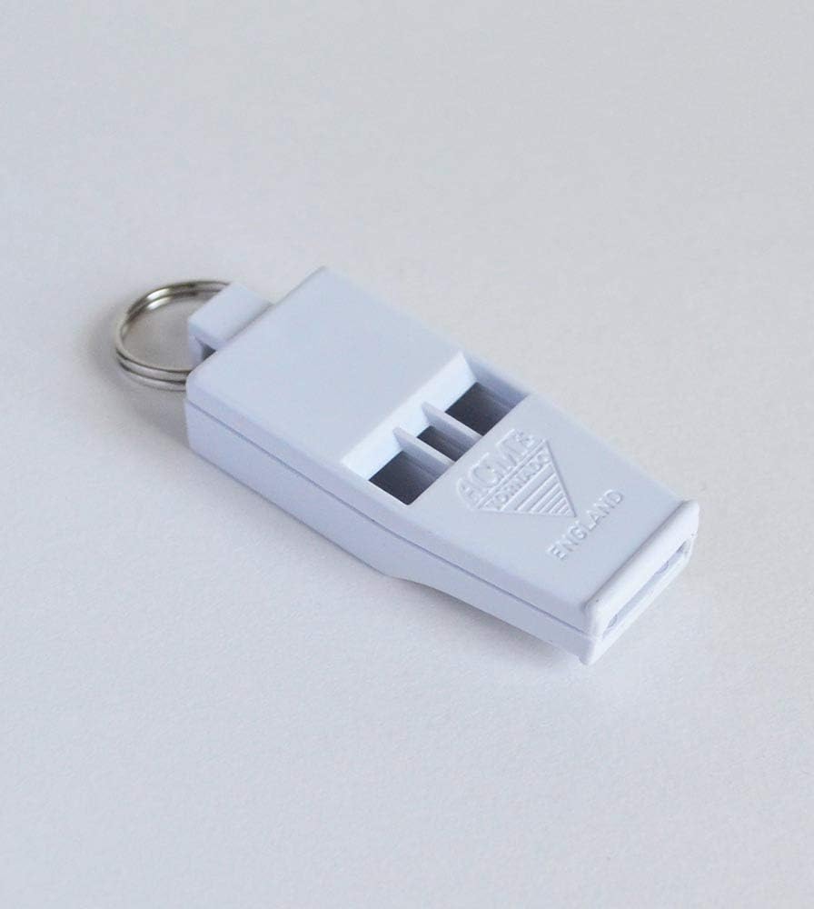 Acme Slimline Tornado Model 636 Pealess Whistle White