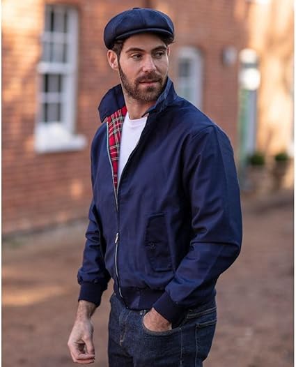 Classic Harrington Jackets - Made in the UK - T_UK Harrington Jkt Black XL