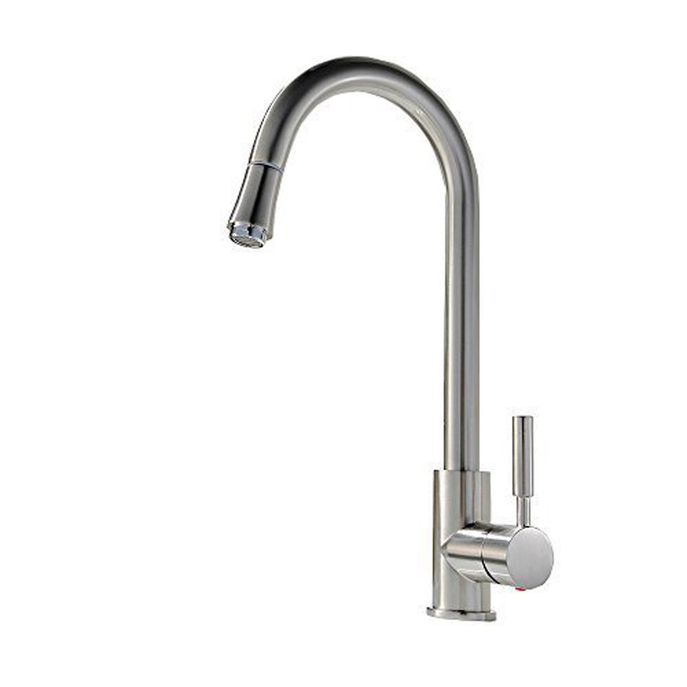 Buy VAPSINT® Contemporary One Hole Stainless Steel Monobloc Single