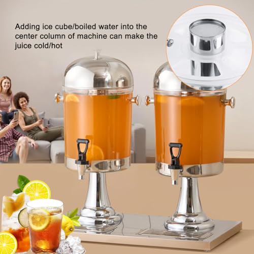 Distributeur de boissons 16L acier inoxydable buffet