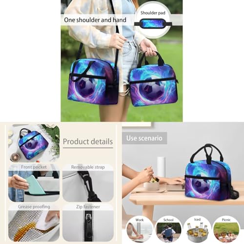 Lightning Soccer Backpack for School Boys Backpack with Lunch Box Water Bottle Holder and Large Pencil Pouch 4Pcs Set 15" Kids Bookbag with Front Pocket Sturdy School Bag for Kindergarten Boy4