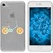 Produktbild PhoneNatic Case kompatibel mit Apple iPhone 8 Silikon-Hülle Bike M4