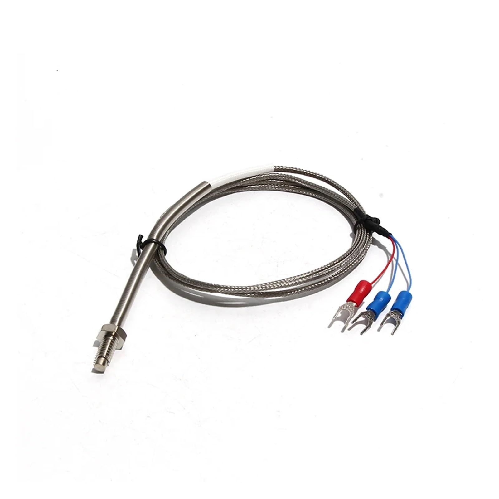 Sonda de termopar de tornillo PT100 M6 * 1mm M6 * 1,25mm Sensor de Control de temperatura -50-420C resistencia térmica(M6x1mm Thread,1.5M)