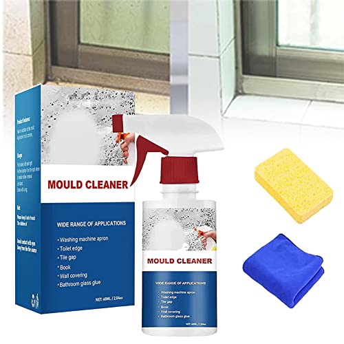 Mould Cleaner, Mould Cleaner Anti Moho, Experiencias de limpieza de moho, espuma de limpieza antimoho, para paredes de cocina y baño (1 paquete)